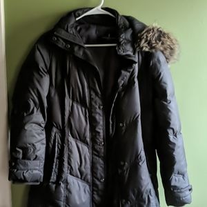 London Fog Down Coat Gray